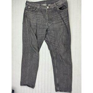 Barrel 33x32 Mens Jeans (Actual Inseam 30) Relaxed Tapered Leg Button Fl…